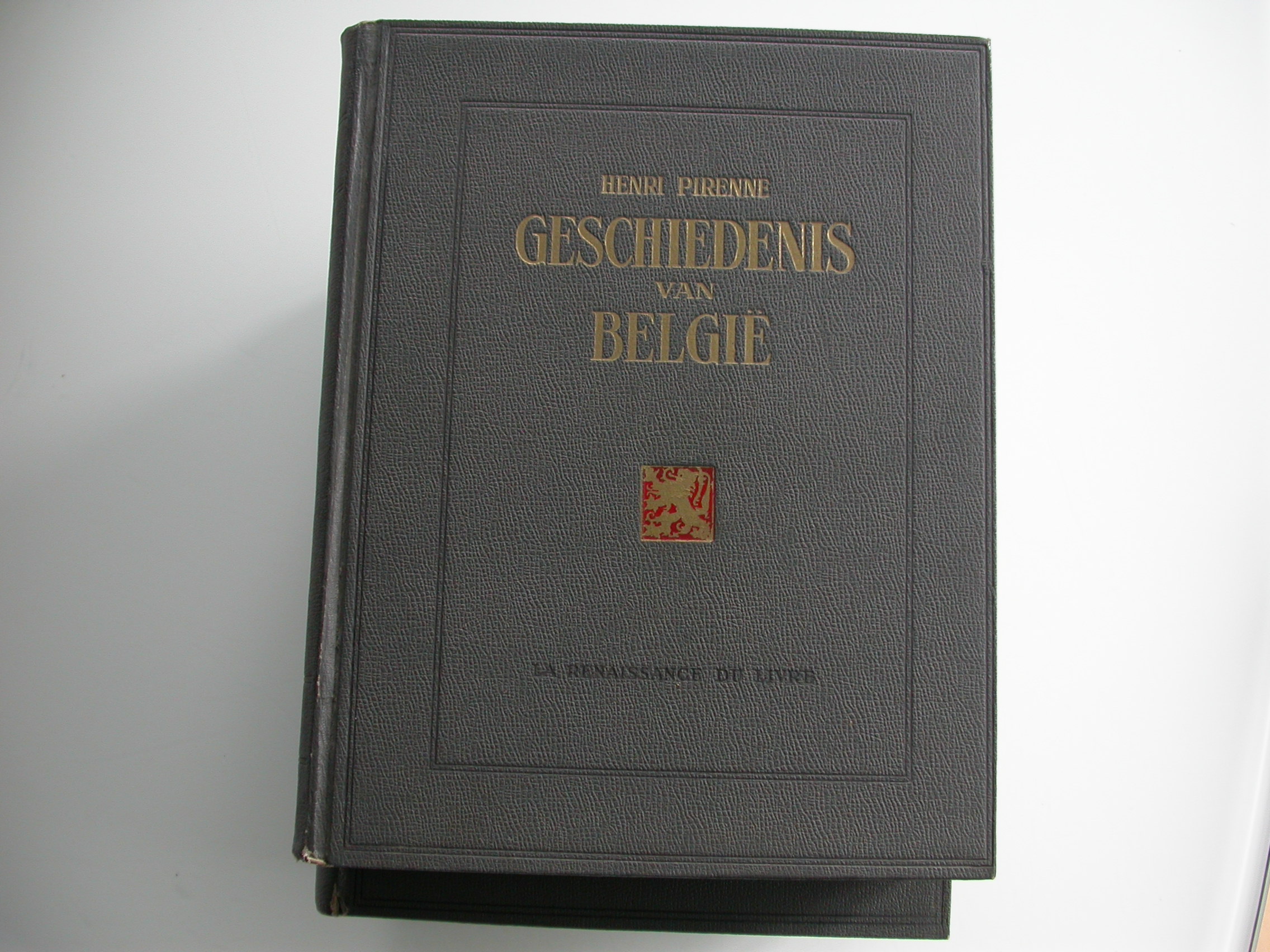 Pirenne Geschiedenis van België (4 delen, compleet)