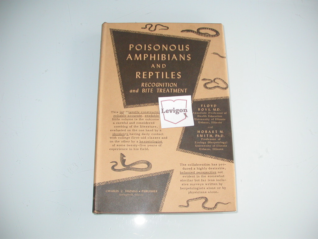 Boys & Smith Poisonous amphibians and reptiles