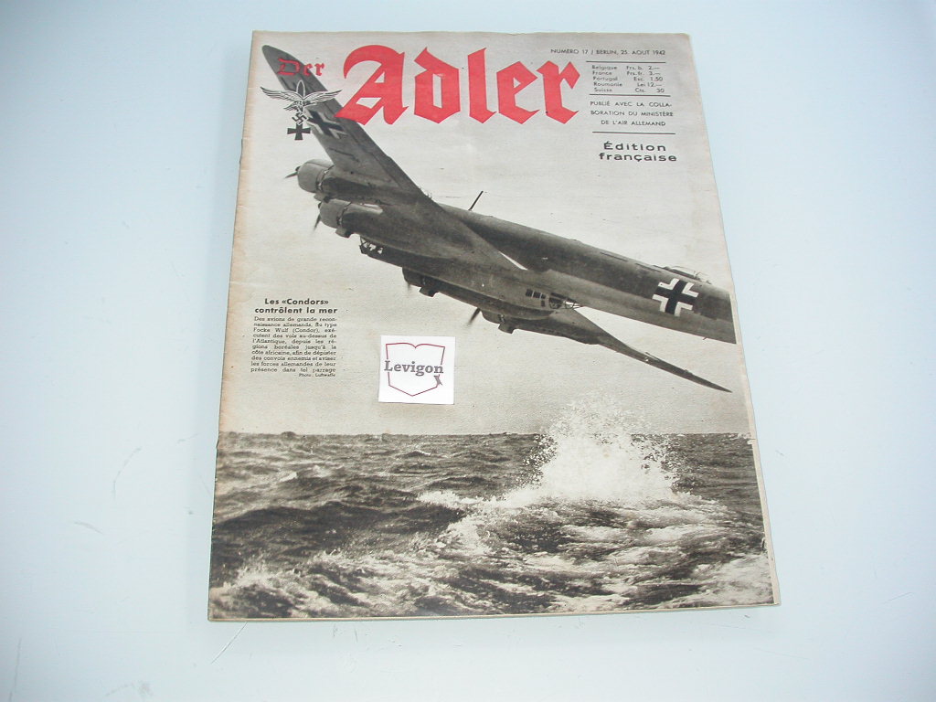 Der Adler 1942 n° 17 édition française