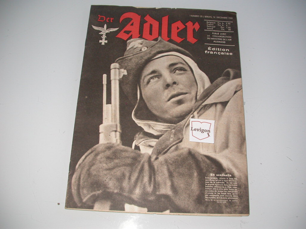 Der Adler 1943 n° 25 édition française